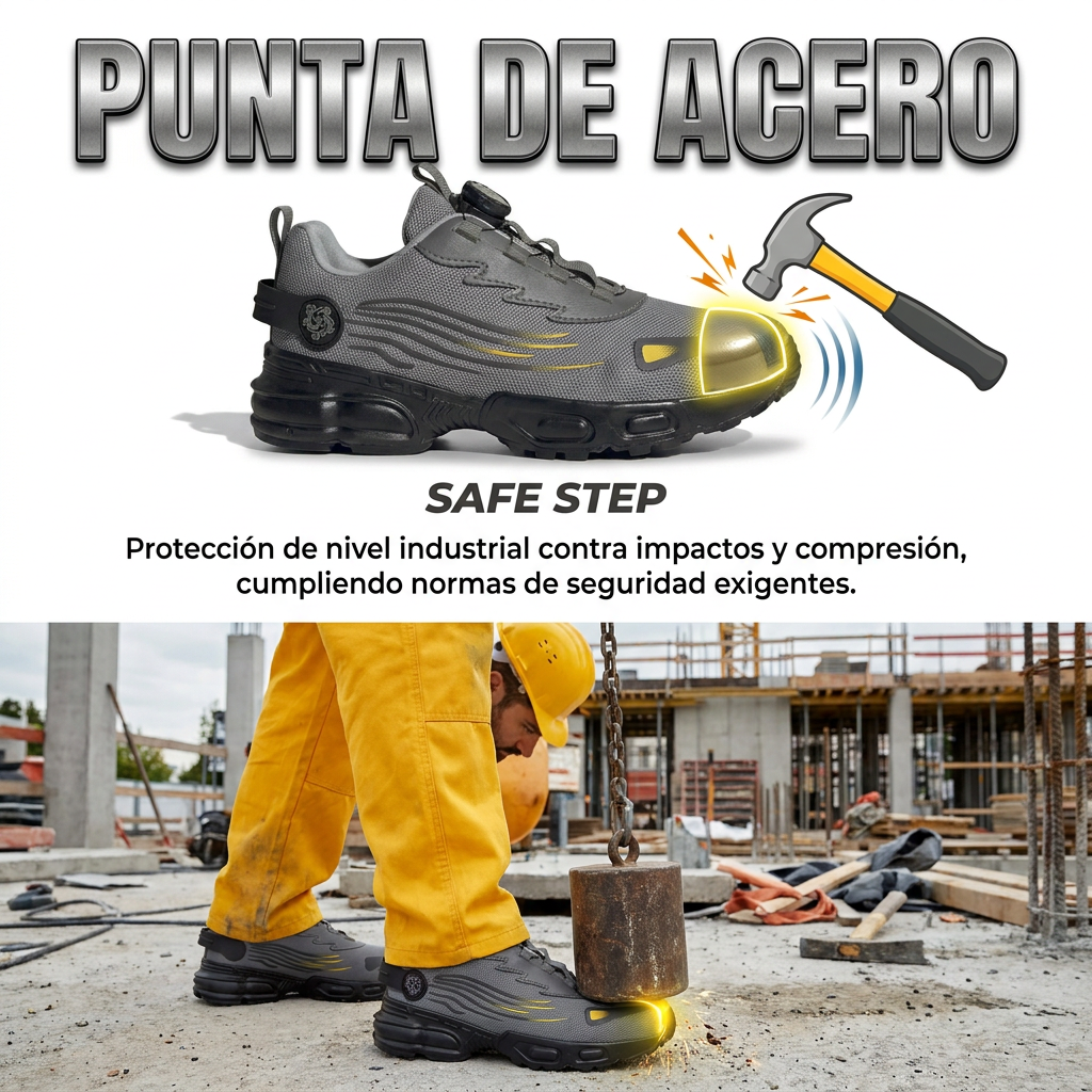 SafeStep, zapato seguridad